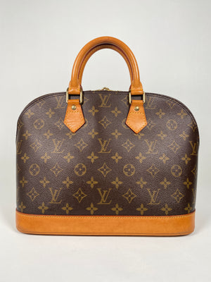 LOUIS VUITTON - ALMA PM HANDBAG MONOGRAM CANVAS - YR 1996