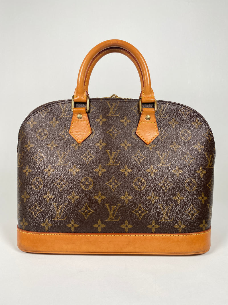LOUIS VUITTON - ALMA PM HANDBAG MONOGRAM CANVAS - YR 1996