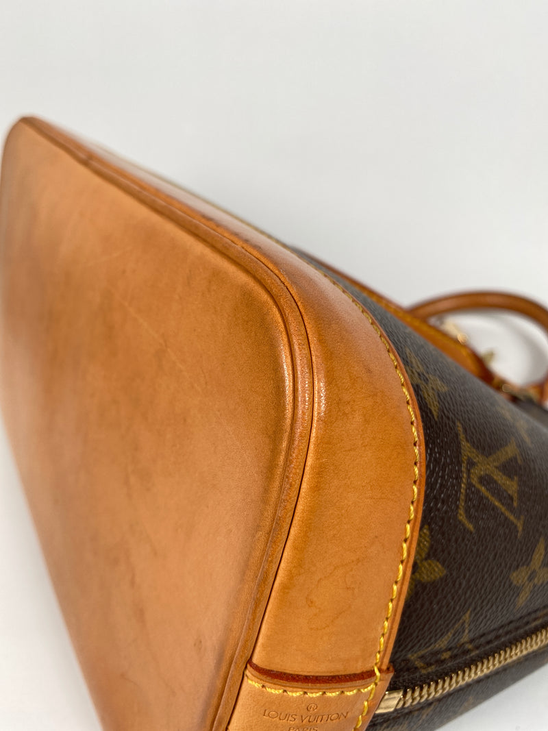 LOUIS VUITTON - ALMA PM HANDBAG MONOGRAM CANVAS - YR 1996