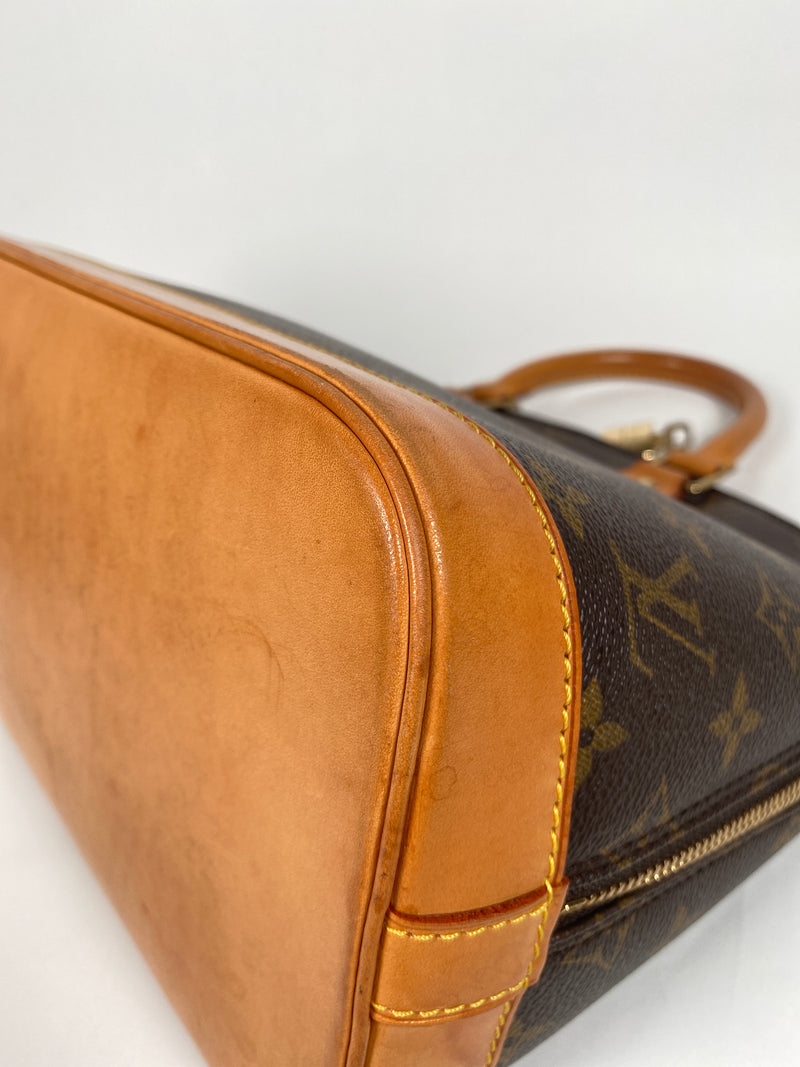 LOUIS VUITTON - ALMA PM HANDBAG MONOGRAM CANVAS - YR 1996