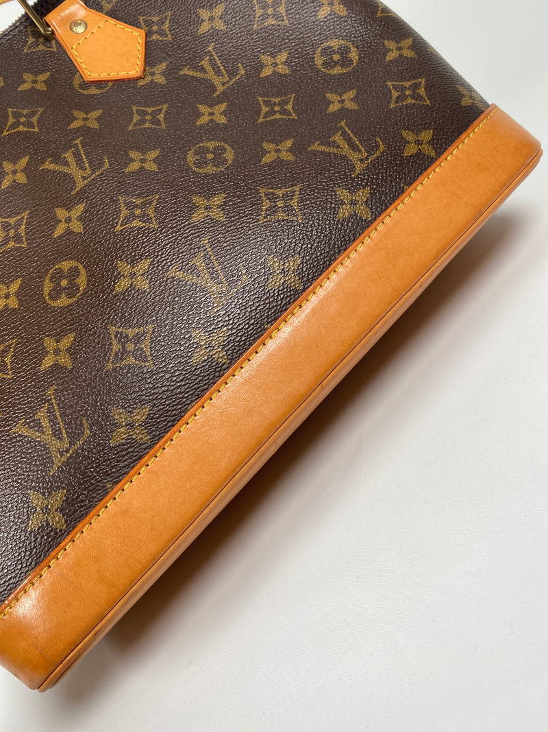 LOUIS VUITTON - ALMA PM HANDBAG MONOGRAM CANVAS - YR 1996