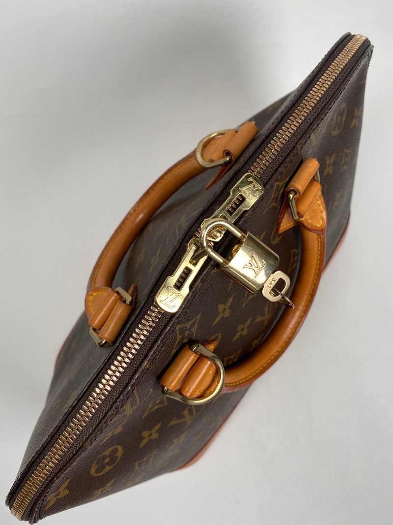 LOUIS VUITTON - ALMA PM HANDBAG MONOGRAM CANVAS - YR 1996