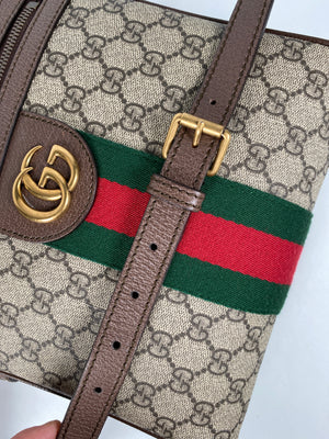 GUCCI - OPHIDIA SMALL MESSENGER CROSS BODY BAG