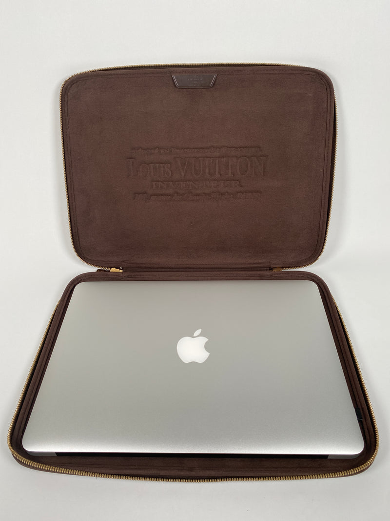 LOUIS VUITTON - HORIZON LAPTOP SLEEVE 15 DAMIER EBENE CANVAS