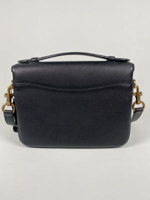 COACH - CASSIE CROSSBODY BAG BLACK LEATHER