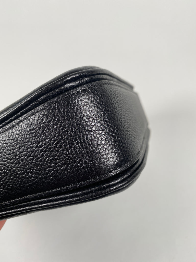 COACH - CASSIE CROSSBODY BAG BLACK LEATHER