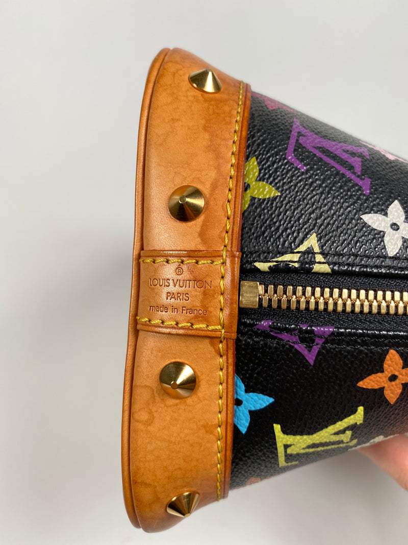 LOUIS VUITTON - ALMA PM IN NOIR MULTICOLORE MONOGRAM - YR 2003