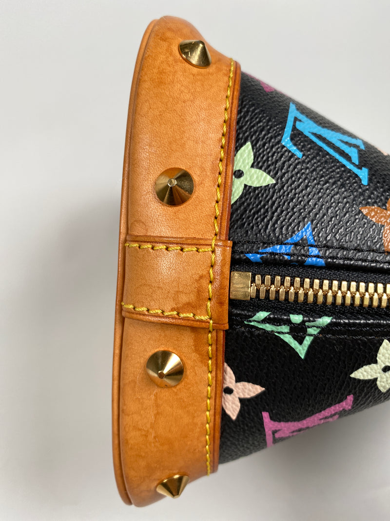 LOUIS VUITTON - ALMA PM IN NOIR MULTICOLORE MONOGRAM - YR 2003