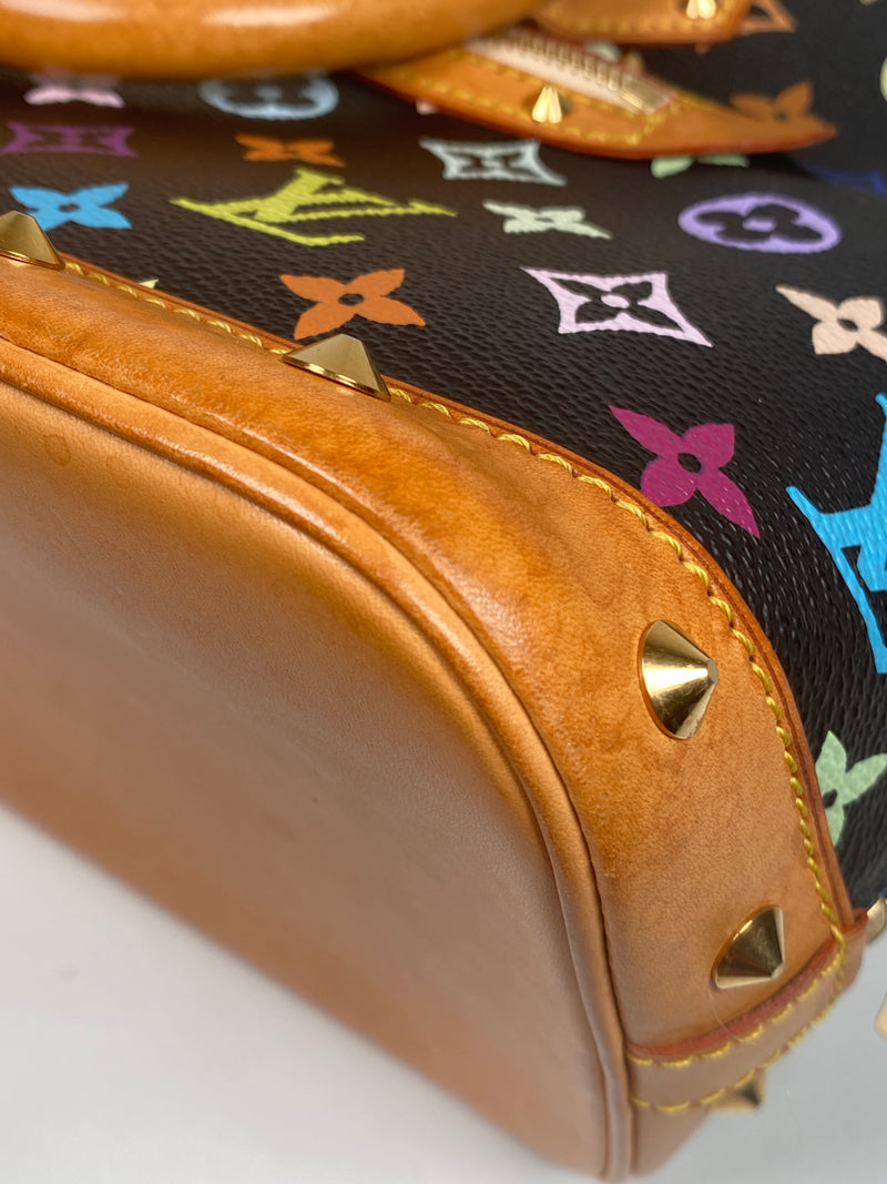 LOUIS VUITTON - ALMA PM IN NOIR MULTICOLORE MONOGRAM - YR 2003