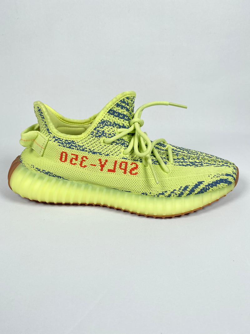 ADIDAS YEEZY - ULTRABOOST 350 V2 SEMI FROZEN YELLOW - SZ 7.5 US MENS