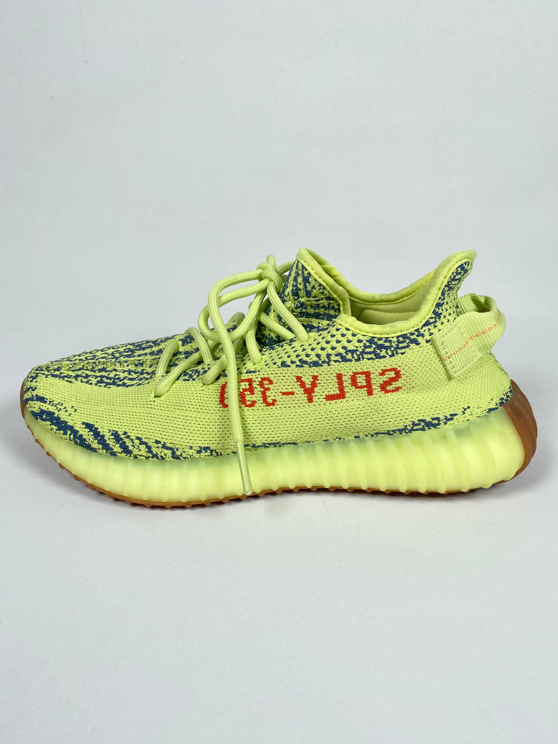 ADIDAS YEEZY ULTRABOOST 350 V2 SEMI FROZEN YELLOW SZ 7.5 US