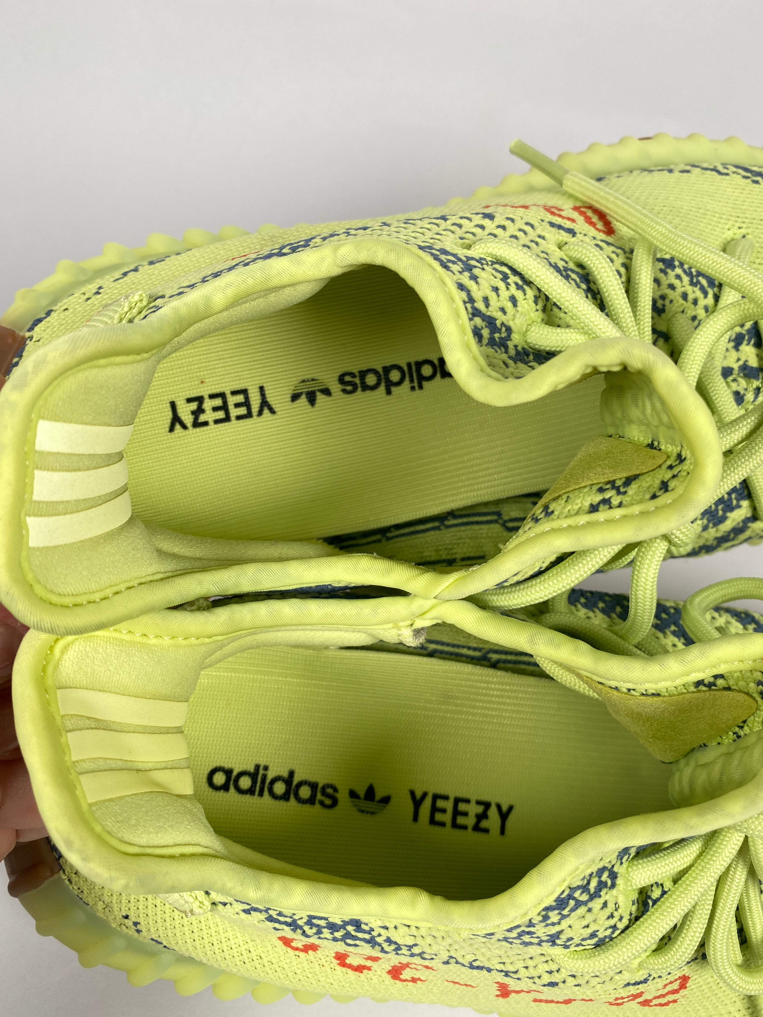 ADIDAS YEEZY ULTRABOOST 350 V2 SEMI FROZEN YELLOW SZ US