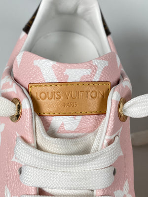 LOUIS VUITTON - TIME OUT SNEAKER IN ROSE - SZ 38