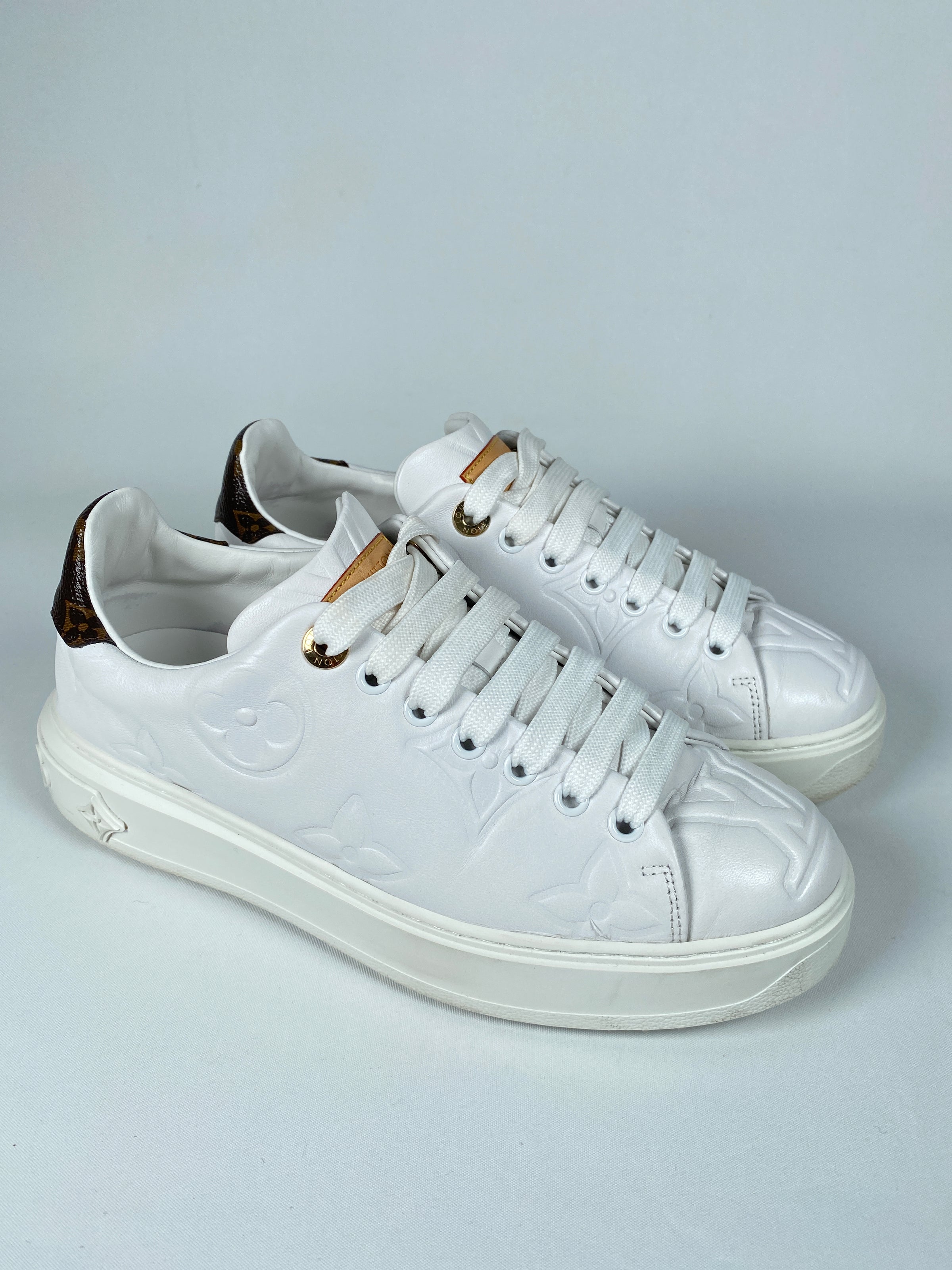 Louis Vuitton Authenticated Time Out Trainer