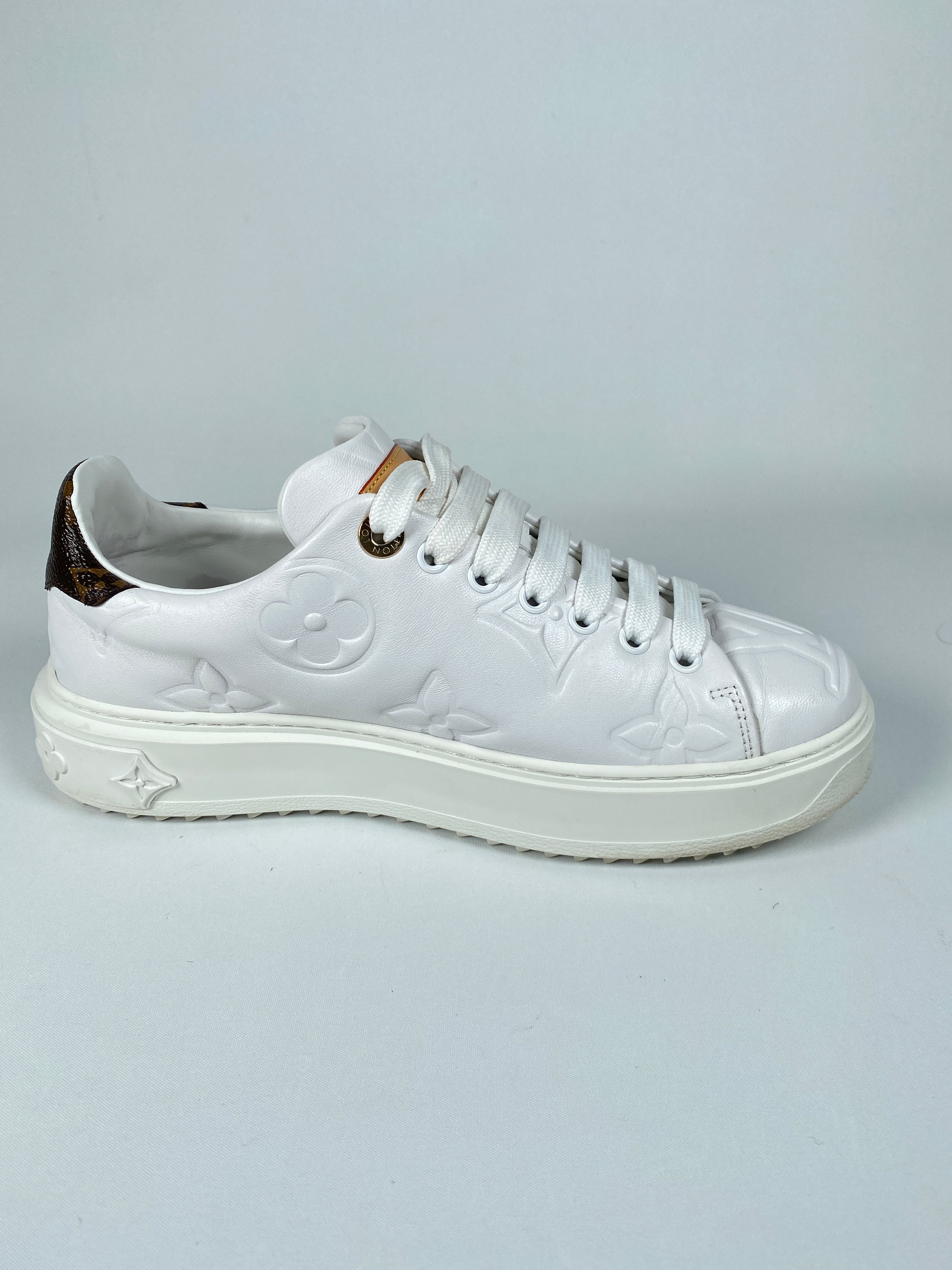 Louis Vuitton Authenticated Time Out Trainer