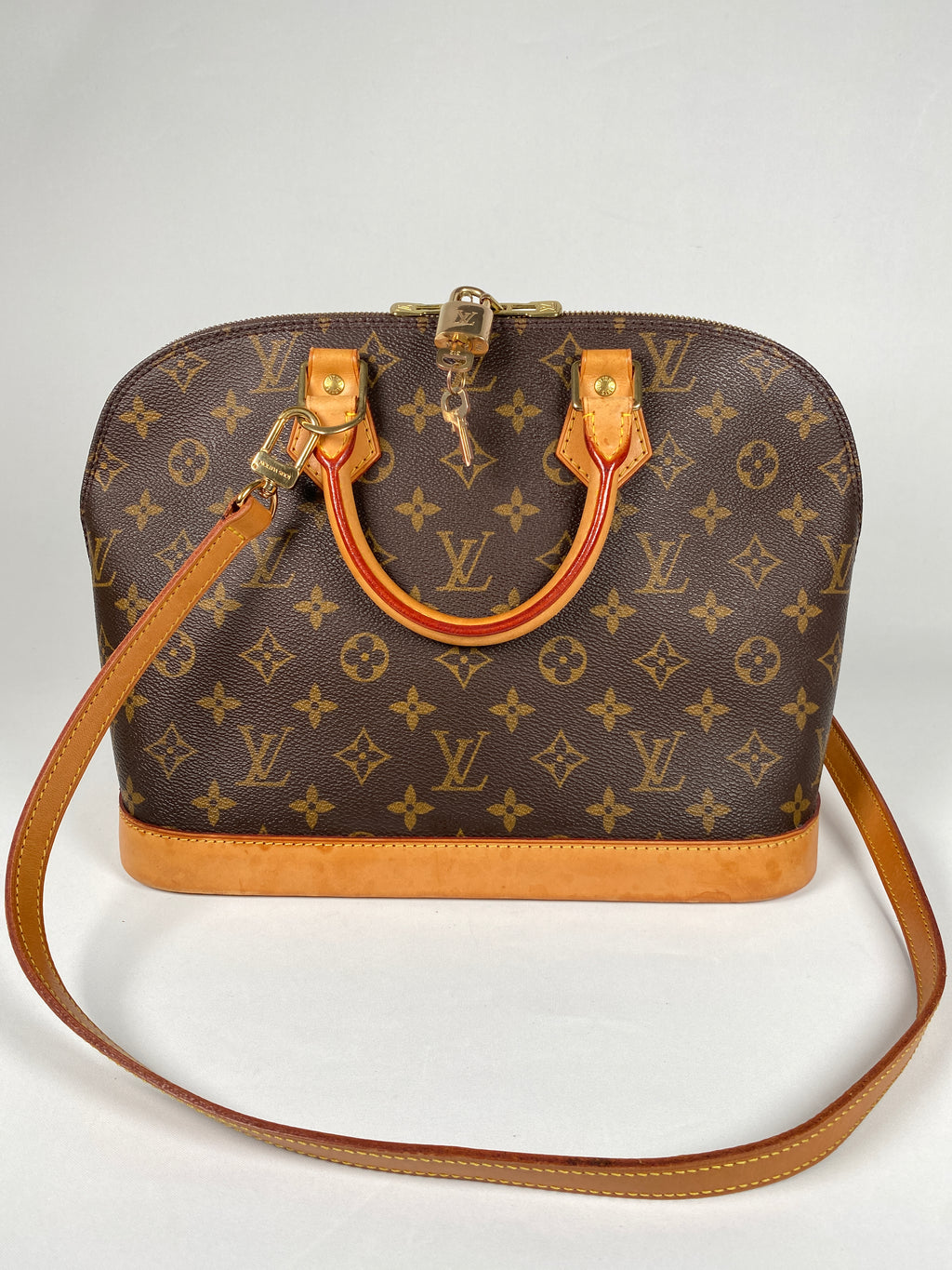 LOUIS VUITTON - ALMA PM HANDBAG MONOGRAM CANVAS - YR 1998