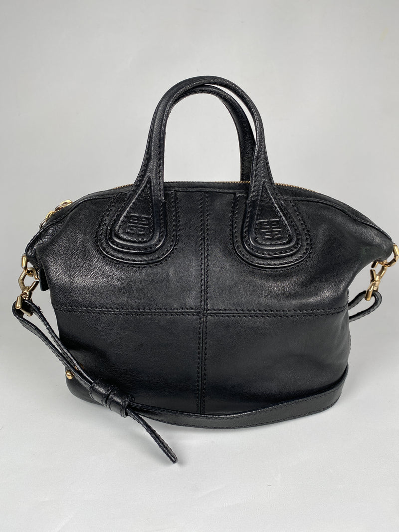 GIVENCHY - NIGHTINGALE MICRO CROSS BODY BAG IN BLACK
