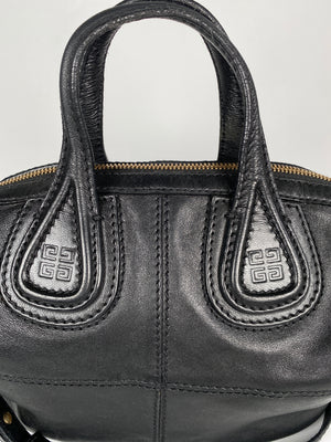 GIVENCHY - NIGHTINGALE MICRO CROSS BODY BAG IN BLACK