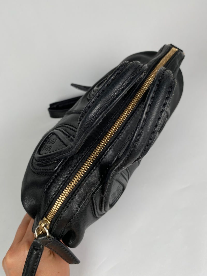 GIVENCHY - NIGHTINGALE MICRO CROSS BODY BAG IN BLACK
