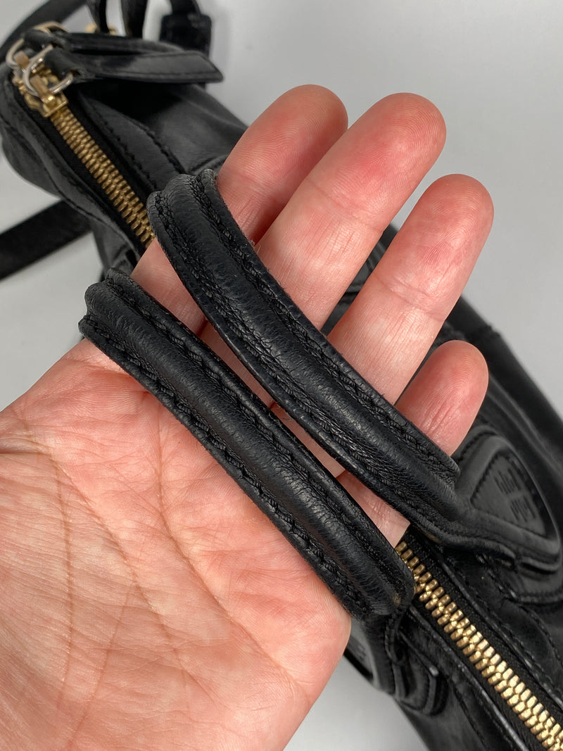 GIVENCHY - NIGHTINGALE MICRO CROSS BODY BAG IN BLACK