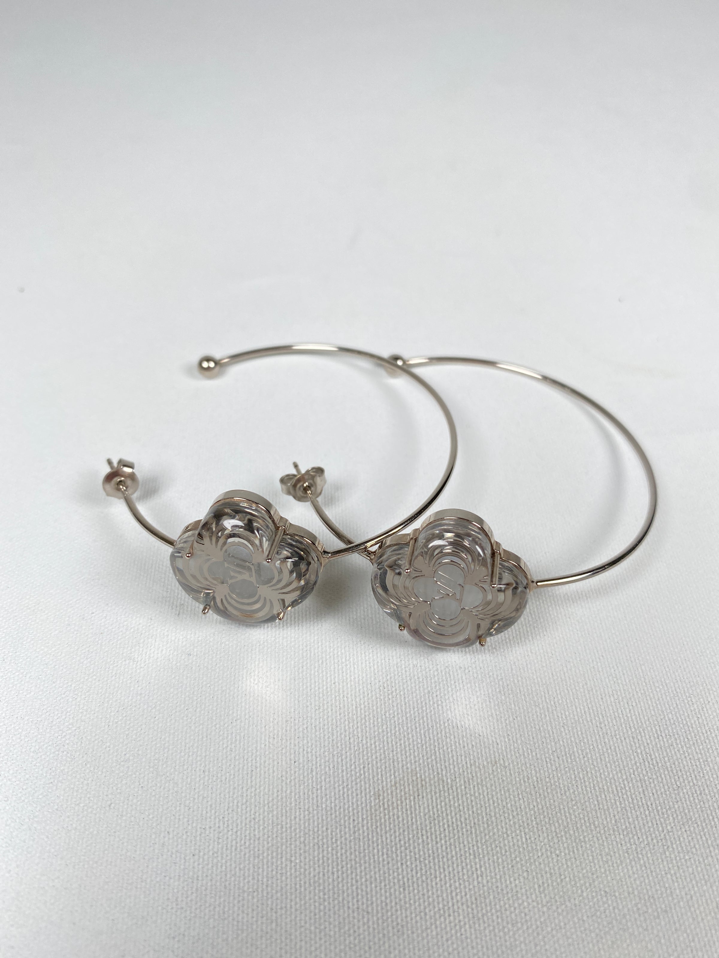 Louis best sale hoop earrings