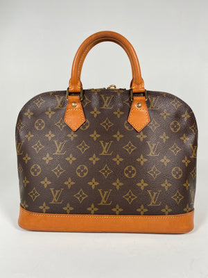 LOUIS VUITTON - ALMA PM HANDBAG MONOGRAM CANVAS - YR 1995