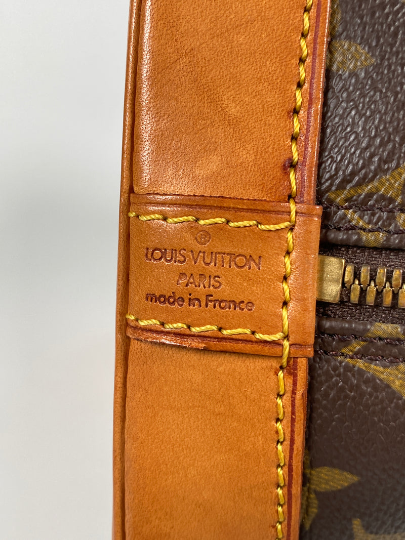LOUIS VUITTON - ALMA PM HANDBAG MONOGRAM CANVAS - YR 1995