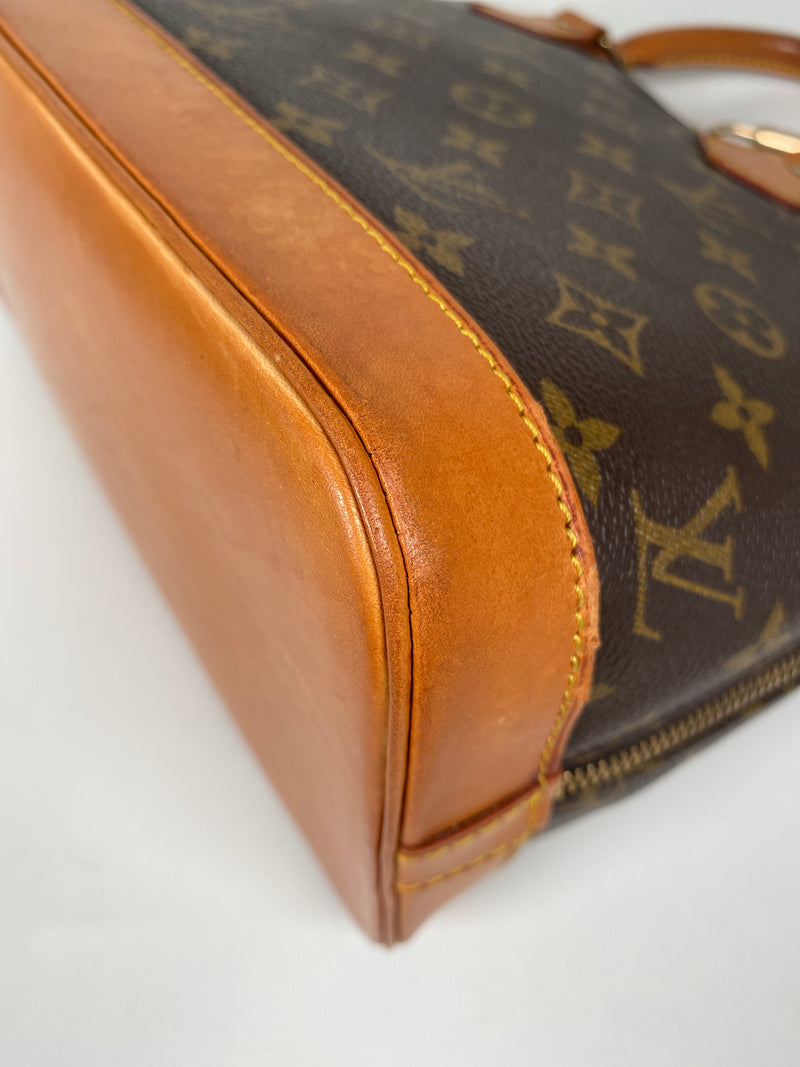 LOUIS VUITTON - ALMA PM HANDBAG MONOGRAM CANVAS - YR 1995