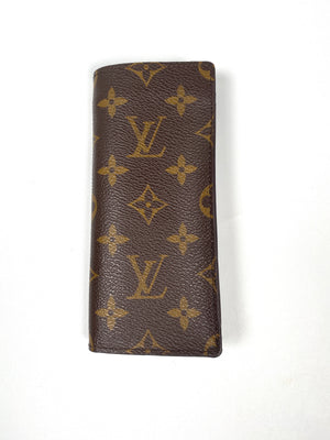 LOUIS VUITTON - ETUI LUNETTE SIMPLE MONOGRAM CANVAS GLASSES CASE