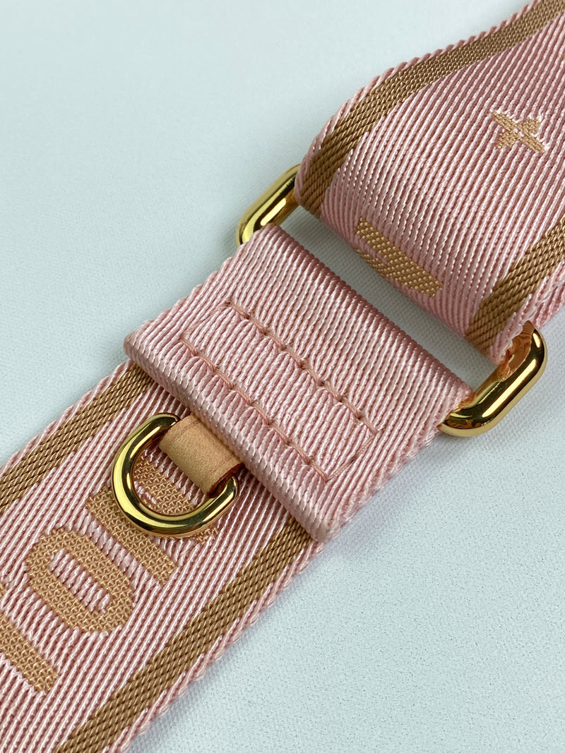 LOUIS VUITTON - ROSE CLAIR MULTI POCHETTE BANDOULIERE STRAP