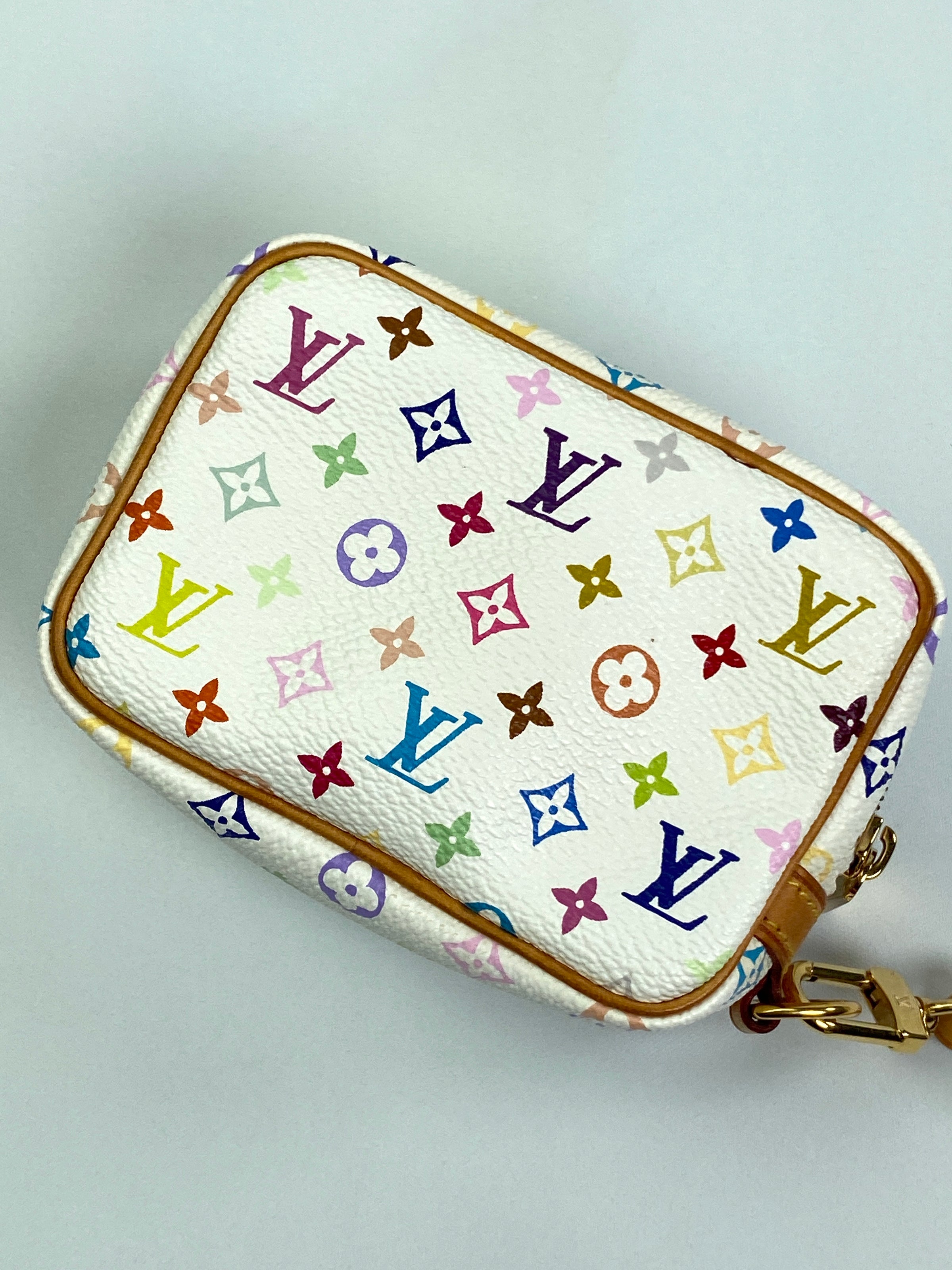 Louis Vuitton Monogram Canvas Trousse Wapity Mini Pouch Wrist Bag