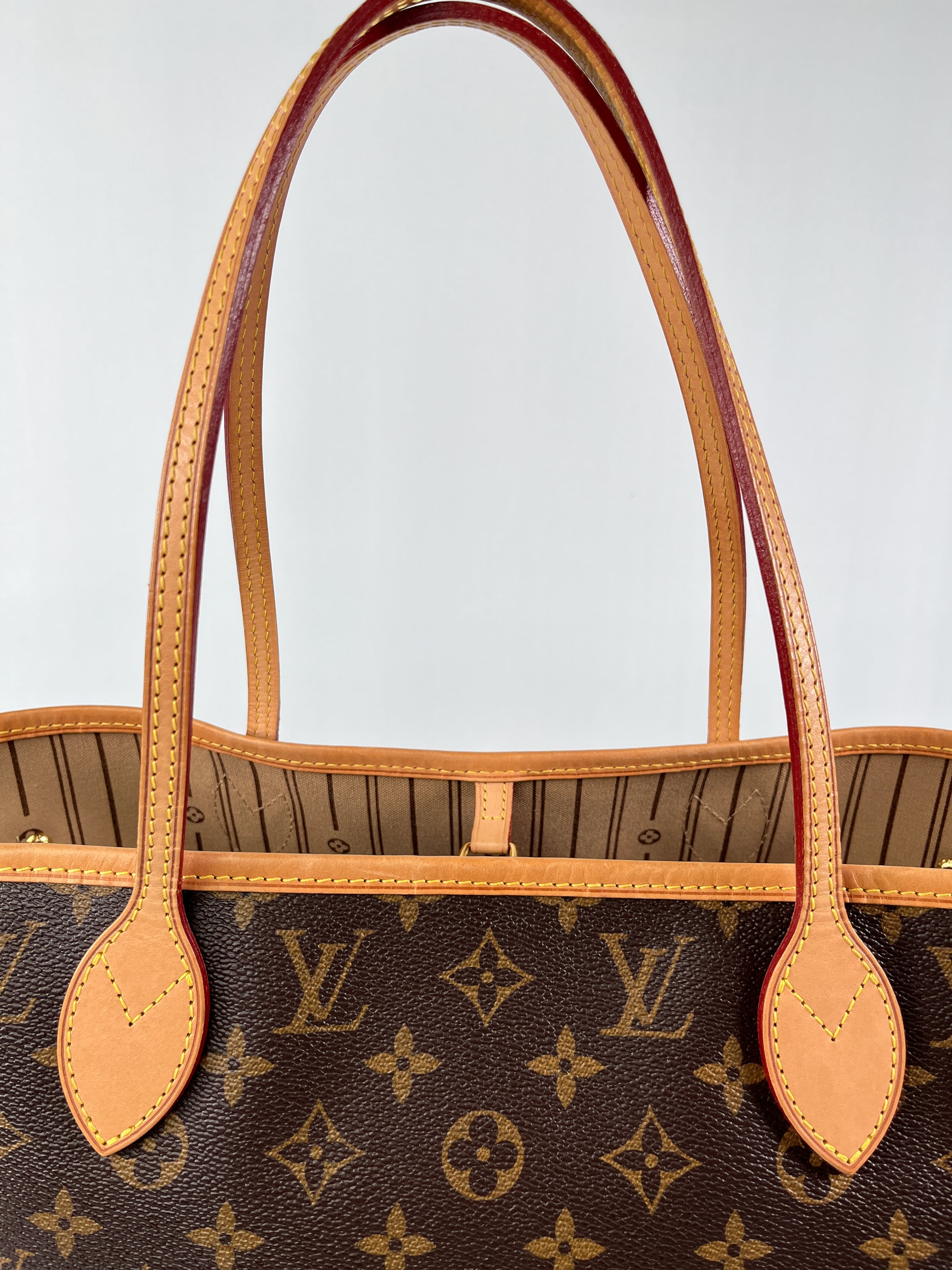 Louis Vuitton - Neverfull GM- Monogram Canvas - Beige - Women - Handbag - Luxury