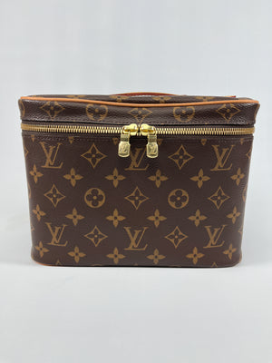 LOUIS VUITTON - NICE BB TRAVEL CASE IN MONOGRAM CANVAS