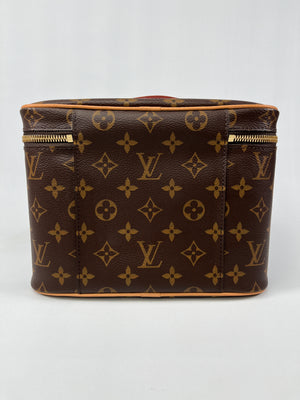 LOUIS VUITTON - NICE BB TRAVEL CASE IN MONOGRAM CANVAS