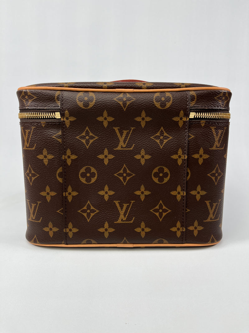 LOUIS VUITTON - NICE BB TRAVEL CASE IN MONOGRAM CANVAS
