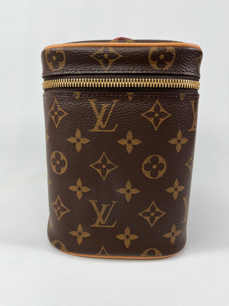 LOUIS VUITTON - NICE BB TRAVEL CASE IN MONOGRAM CANVAS