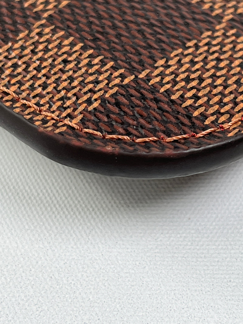 LOUIS VUITTON - NEVERFULL MM POUCH IN DAMIER EBENE