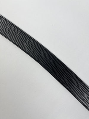 LOUIS VUITTON - INITIALES 30 MM BELT IN BLACK EPI LEATHER