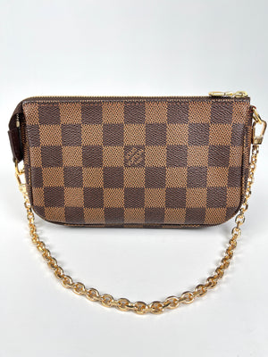 LOUIS VUITTON - BUCKET POCHETTE IN DAMIER EBENE