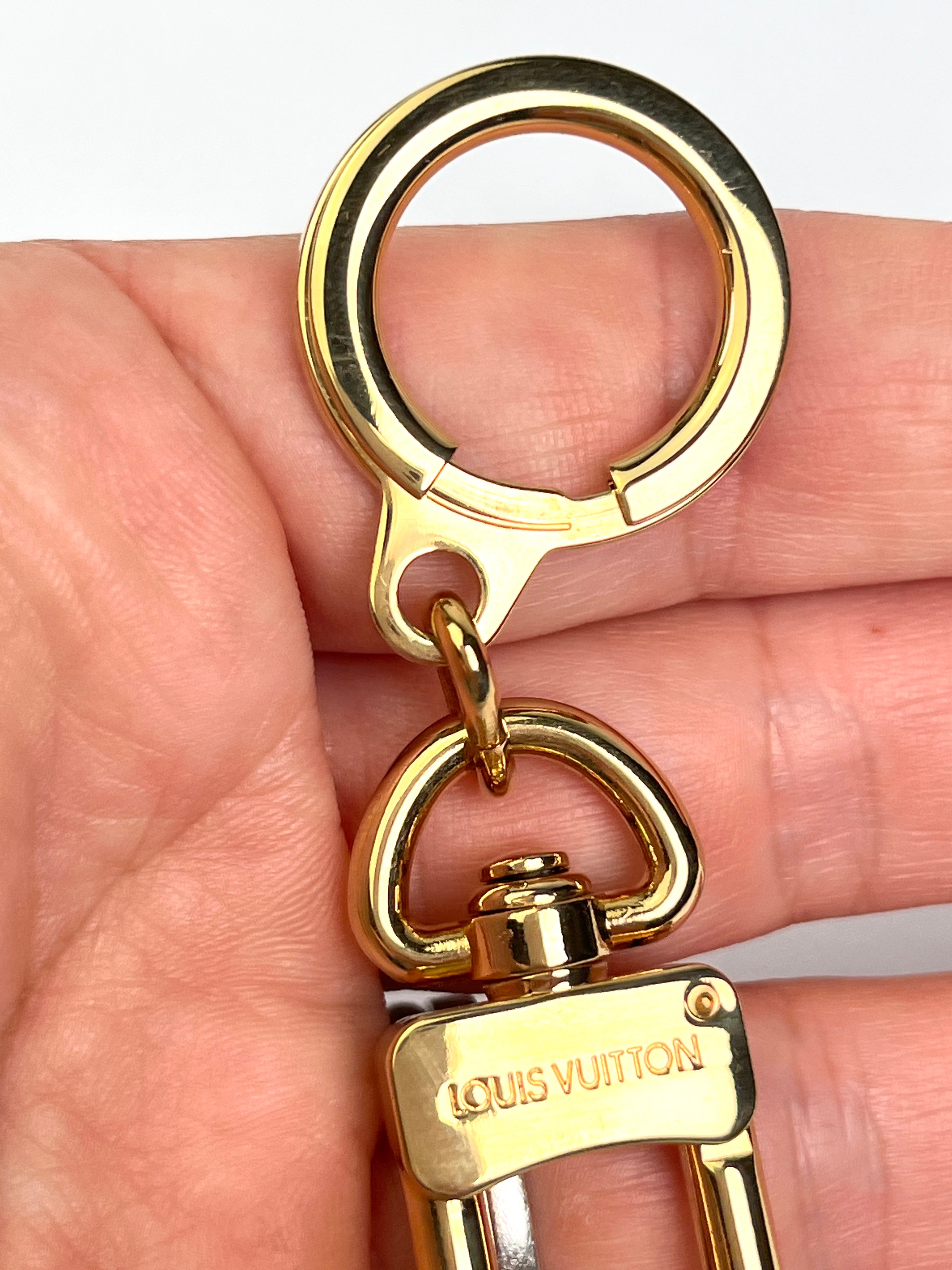 Louis Vuitton Louis Vuitton Anneau Cles Gold Tone Key Ring Extension