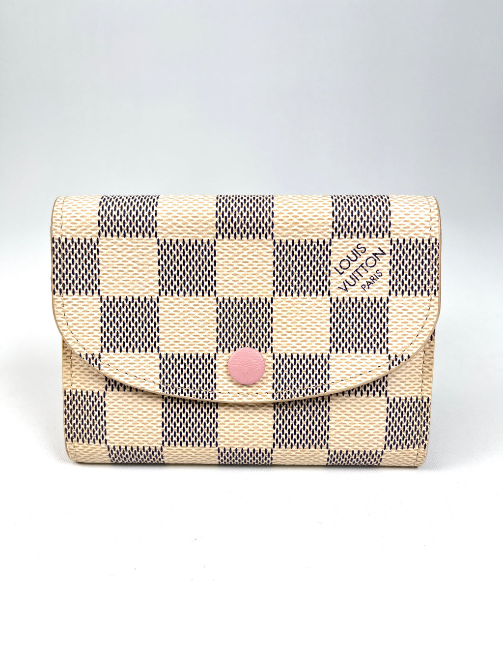 LOUIS VUITTON - ROSALIE COIN PURSE IN DAMIER AZUR - YR 2018