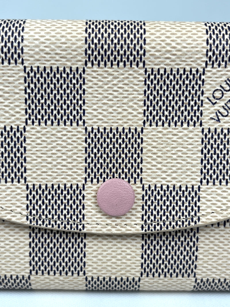 LOUIS VUITTON - ROSALIE COIN PURSE IN DAMIER AZUR - YR 2018