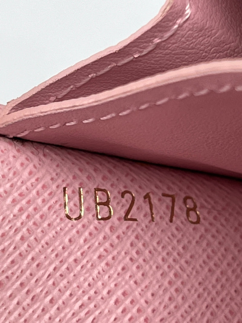 LOUIS VUITTON - ROSALIE COIN PURSE IN DAMIER AZUR - YR 2018
