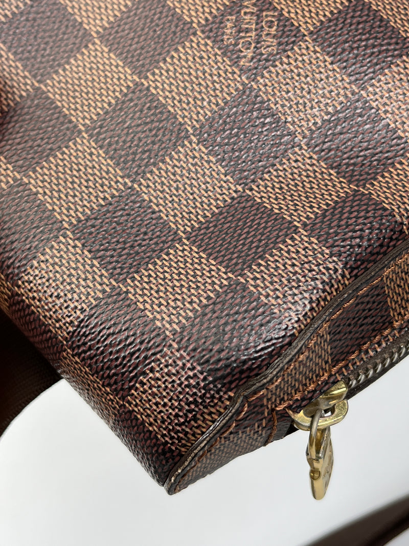 LOUIS VUITTON - GERONIMOS BELT BAG IN DAMIER EBENE - YR 2009