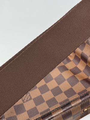 LOUIS VUITTON - GERONIMOS BELT BAG IN DAMIER EBENE - YR 2009