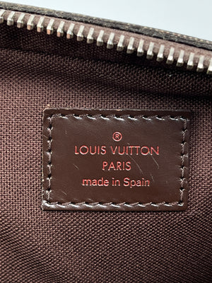 LOUIS VUITTON - GERONIMOS BELT BAG IN DAMIER EBENE - YR 2009