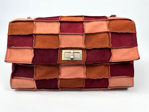 CHANEL - 2.55 REISSUE PATCHWORK SUEDE FLAP BAG