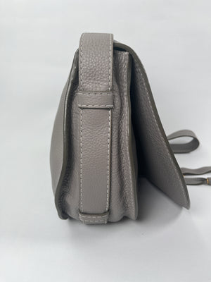 CHLOE - MARCIE MEDIUM SADDLE BAG IN CASHMERE GREY