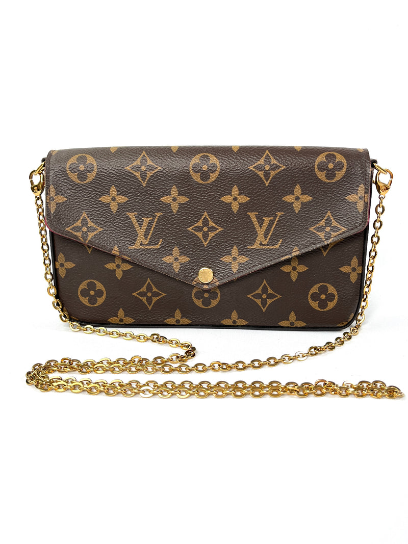 LOUIS VUITTON - FELICIE POCHETTE IN MONOGRAM CANVAS