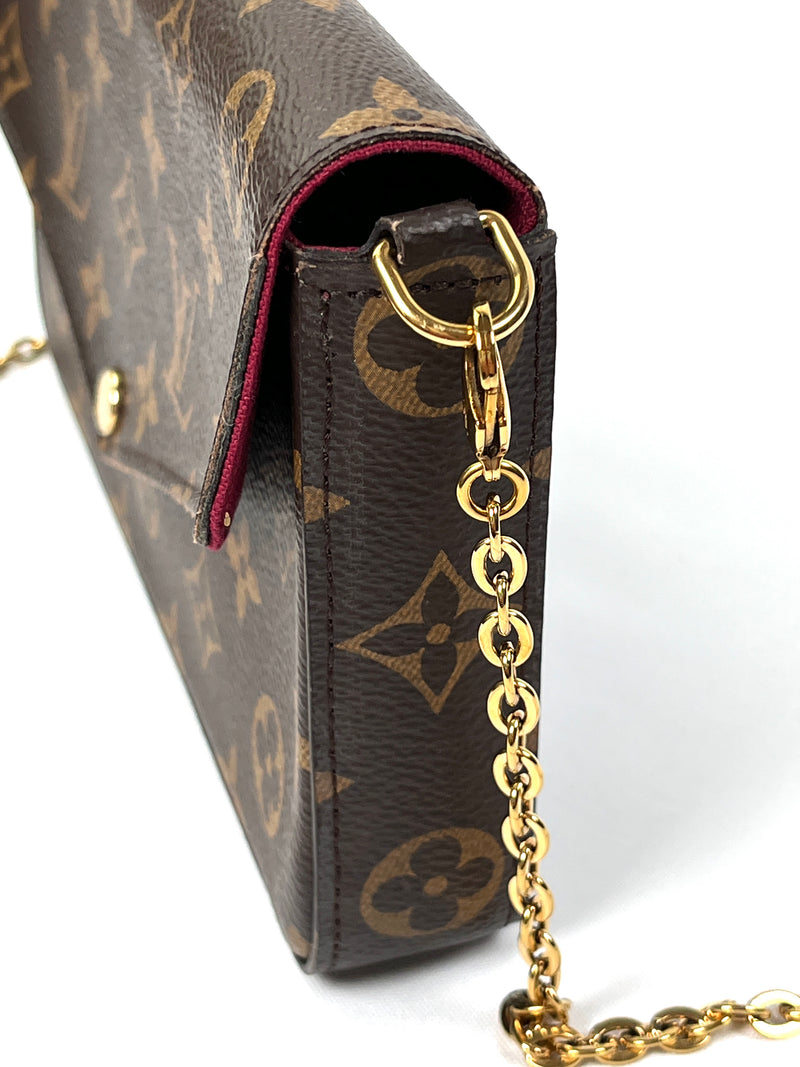 LOUIS VUITTON - FELICIE POCHETTE IN MONOGRAM CANVAS